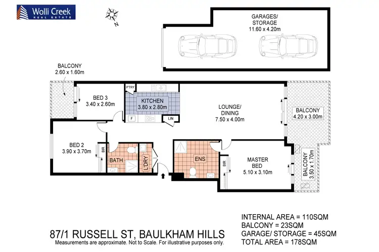 Floorplan of Homely apartment listing, 87/1 Russell St, Northmead NSW 2153