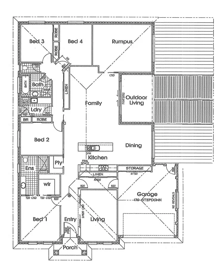 Floorplan of Homely house listing, 34 William Farrer Dr, Dubbo NSW 2830