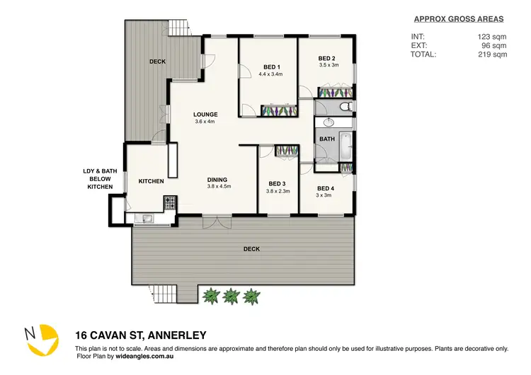 Floorplan of Homely house listing, 16 Cavan St, Annerley QLD 4103