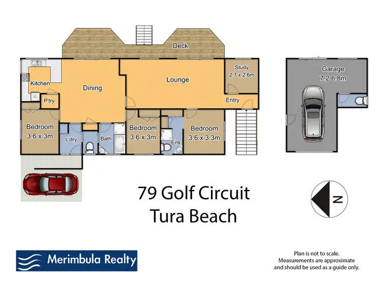 Floorplan of Homely house listing, 79 Golf  Cct, Tura Beach NSW 2548
