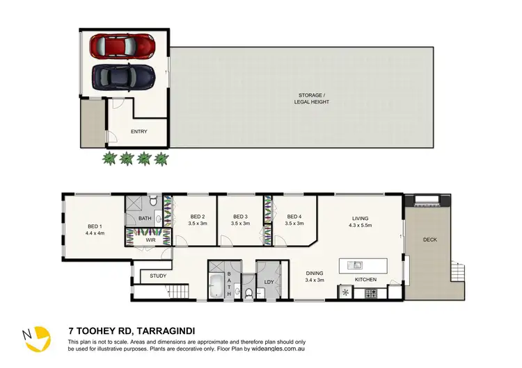 Floorplan of Homely house listing, 7 Toohey Rd, Tarragindi QLD 4121