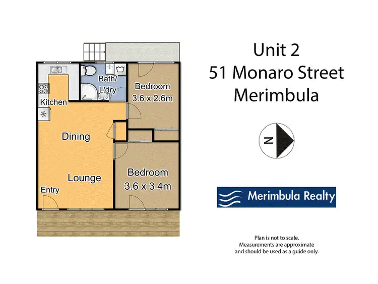 Floorplan of Homely unit listing, 2/51 Monaro St, Merimbula NSW 2548
