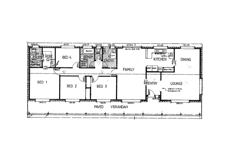 Floorplan of Homely house listing, 6 Windemere Ave, Dubbo NSW 2830