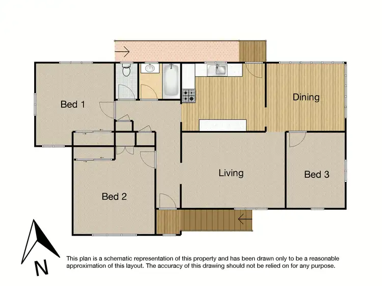 Floorplan of Homely house listing, 28 Gilmore St, Tarragindi QLD 4121