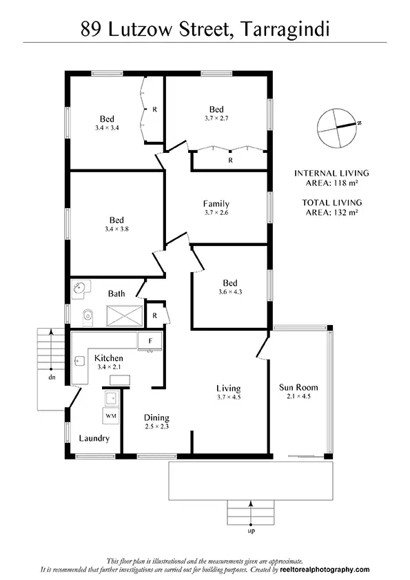 Floorplan of Homely house listing, 89 Lutzow St, Tarragindi QLD 4121