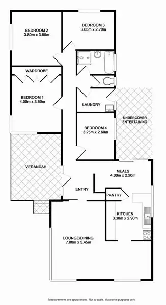 Floorplan of Homely house listing, 2 Benham Rd, Minto NSW 2566