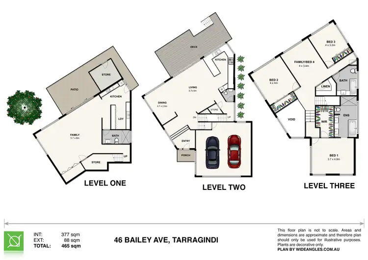 Floorplan of Homely house listing, 46 Bailey Ave, Tarragindi QLD 4121