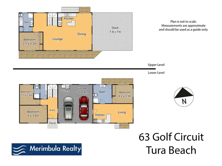Floorplan of Homely house listing, 63 Golf Cct, Tura Beach NSW 2548