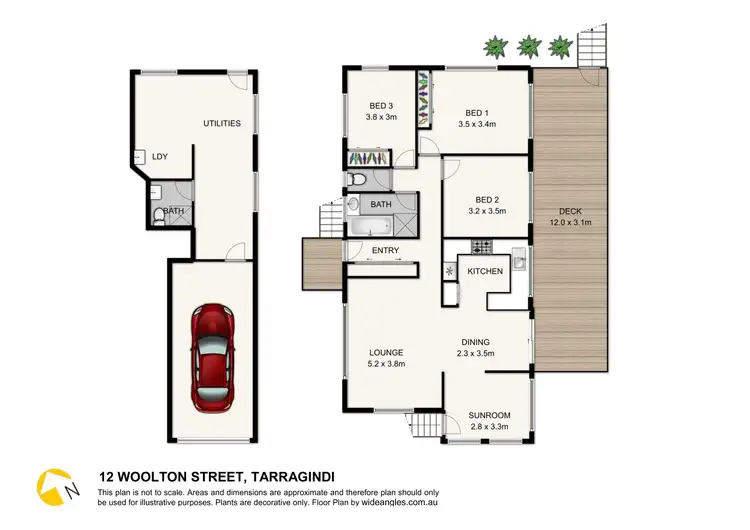 Floorplan of Homely house listing, 12 Woolton St, Tarragindi QLD 4121