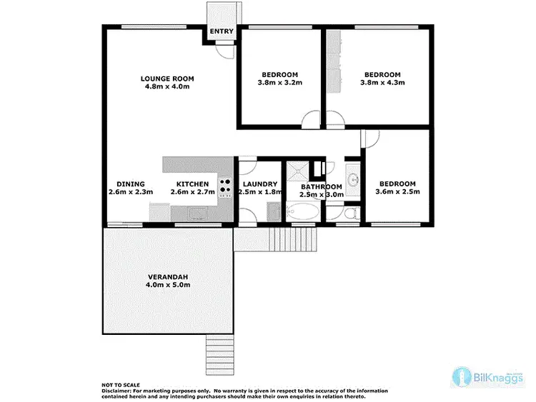 Floorplan of Homely house listing, 23 Grafton St, Nelson Bay NSW 2315