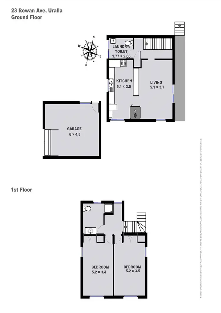 Floorplan of Homely house listing, 23 Rowan Ave, Uralla NSW 2358