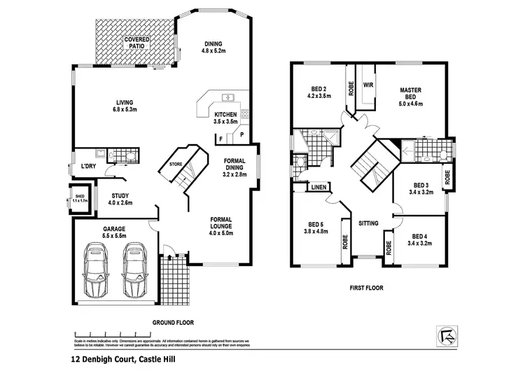 Floorplan of Homely house listing, 12 Denbigh Ct, Castle Hill NSW 2154