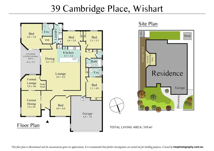 Floorplan of Homely house listing, 39 Cambridge Pl, Wishart QLD 4122