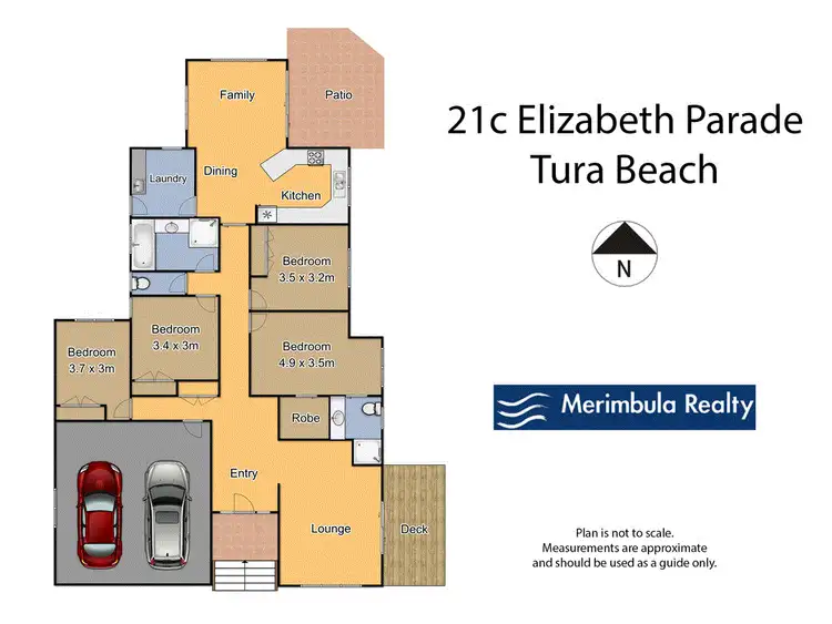 Floorplan of Homely house listing, 21C Elizabeth Pde, Tura Beach NSW 2548