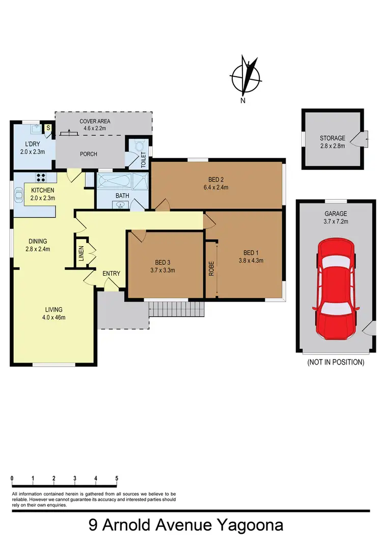 Floorplan of Homely house listing, 9 Arnold Ave, Yagoona NSW 2199
