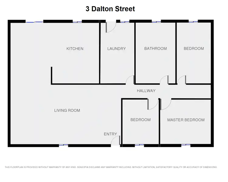 Floorplan of Homely house listing, 3 Dalton St, Orange NSW 2800