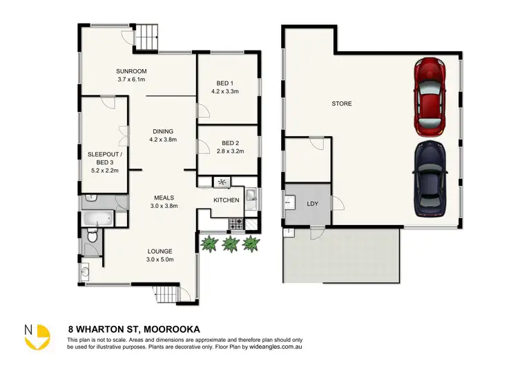 Floorplan of Homely house listing, 8 Wharton St, Moorooka QLD 4105