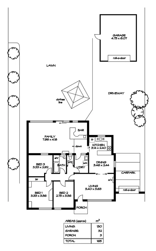 Floorplan of Homely house listing, 26 East Ave, Northfield SA 5085