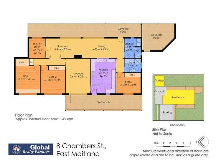 Floorplan of Homely house listing, 8 Chambers St, East Maitland NSW 2323