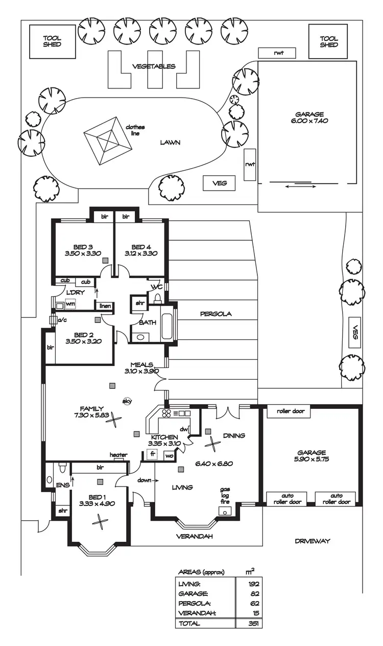 Floorplan of Homely house listing, 5 Pearl St, Salisbury East SA 5109