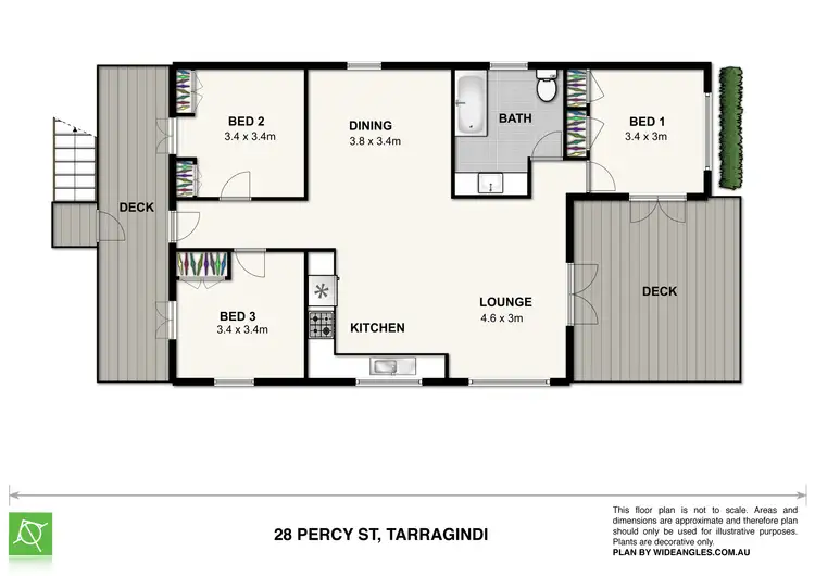 Floorplan of Homely house listing, 28 Percy St, Tarragindi QLD 4121