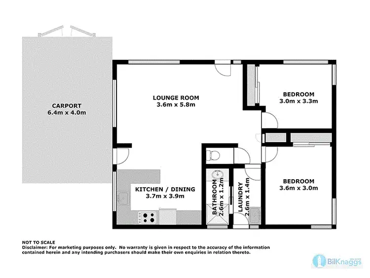 Floorplan of Homely house listing, 1 Leonard Ave, Shoal Bay NSW 2315