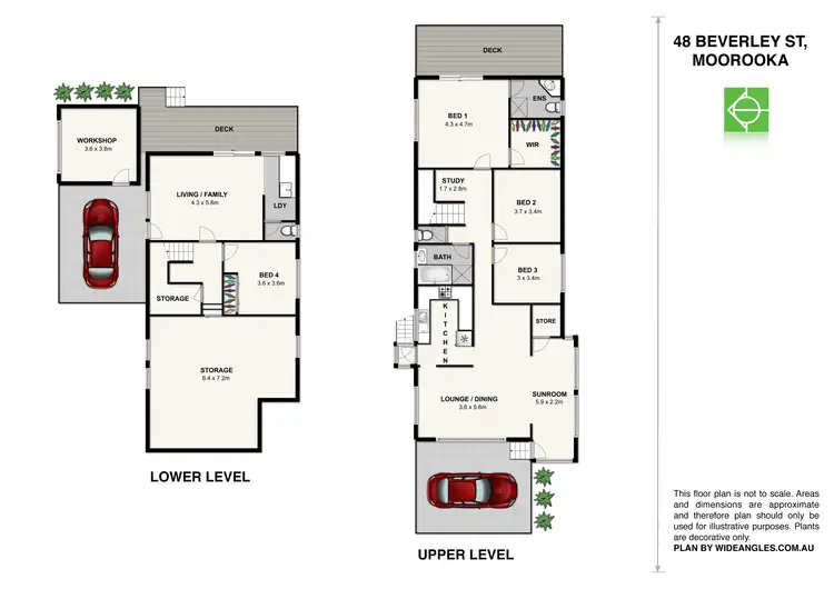 Floorplan of Homely house listing, 48 Beverley Hill St, Moorooka QLD 4105