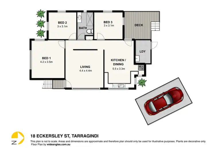 Floorplan of Homely house listing, 18 Eckersley St, Tarragindi QLD 4121