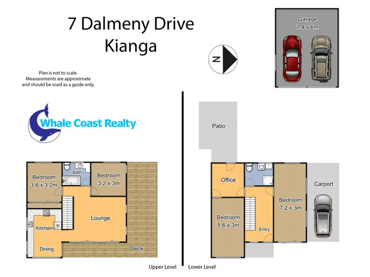Floorplan of Homely house listing, 7 Dalmeny Dr, Kianga NSW 2546