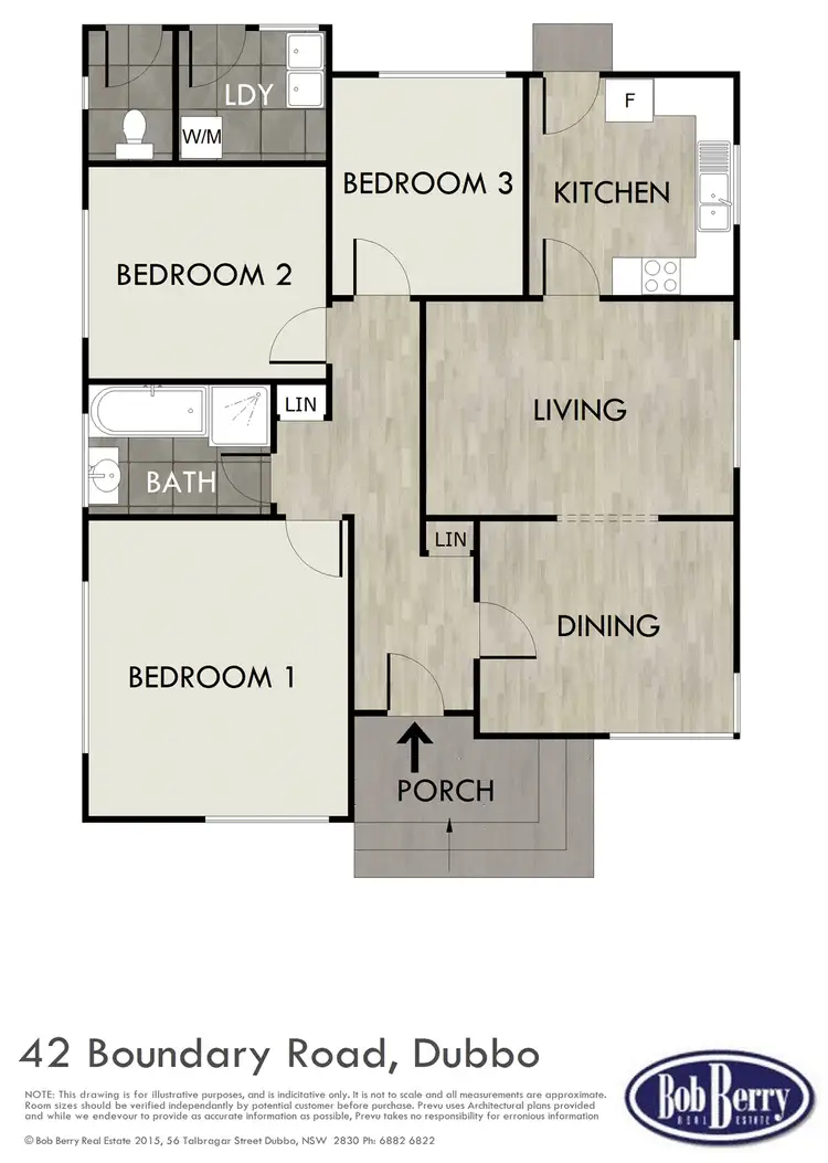 Floorplan of Homely house listing, 42 Boundary Rd, Dubbo NSW 2830