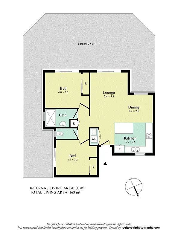 Floorplan of Homely apartment listing, 8/17 Ortive St, Yeronga QLD 4104