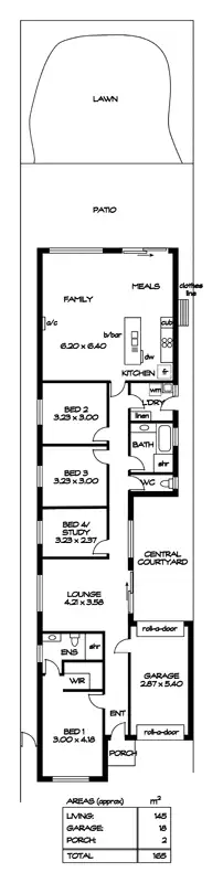 Floorplan of Homely house listing, 6A Florence Ave, Blair Athol SA 5084
