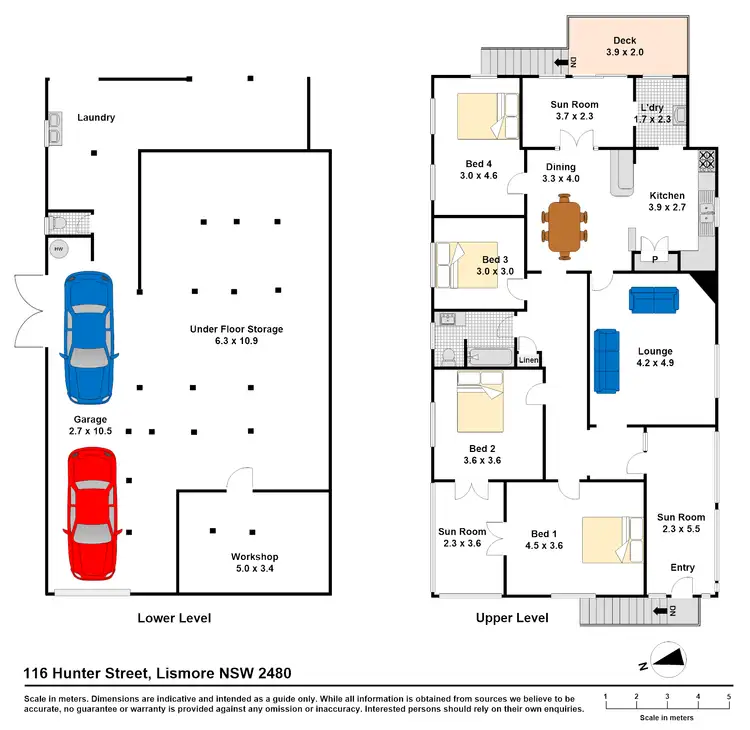 Floorplan of Homely house listing, 116 Hunter St, Lismore NSW 2480