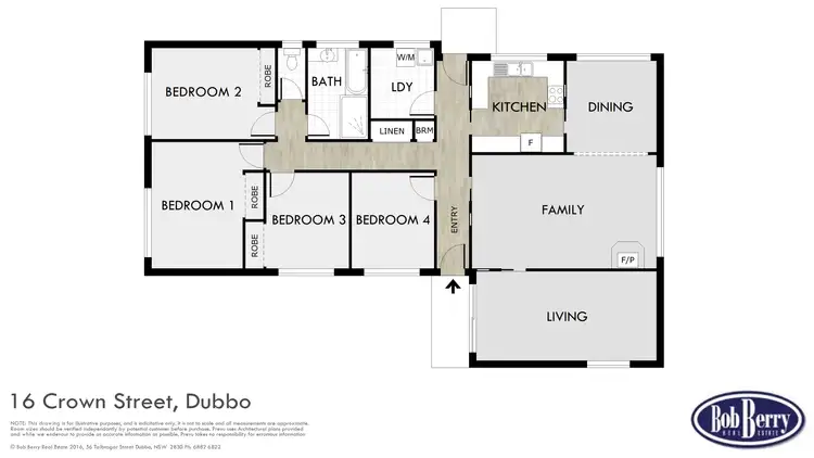 Floorplan of Homely house listing, 27 Bennett St, Dubbo NSW 2830