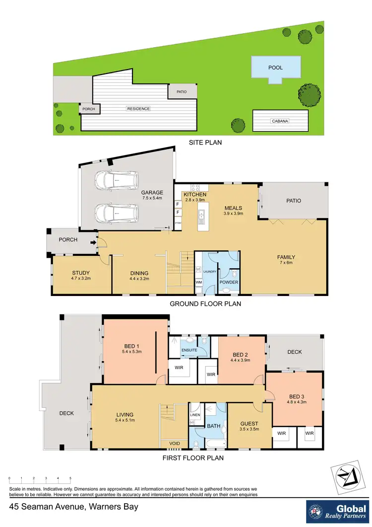 Floorplan of Homely house listing, 45 Seaman Ave, Warners Bay NSW 2282