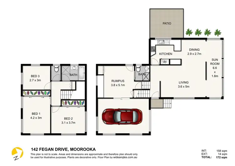 Floorplan of Homely house listing, 142 Fegen Dr, Moorooka QLD 4105