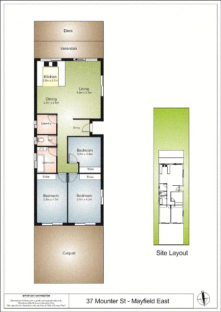 Floorplan of Homely house listing, 37 Mounter St, Mayfield East NSW 2304