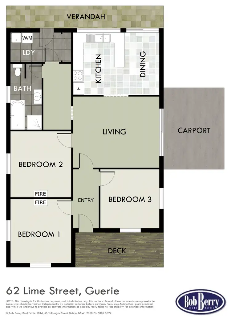 Floorplan of Homely house listing, 62 Lime St, Geurie NSW 2831