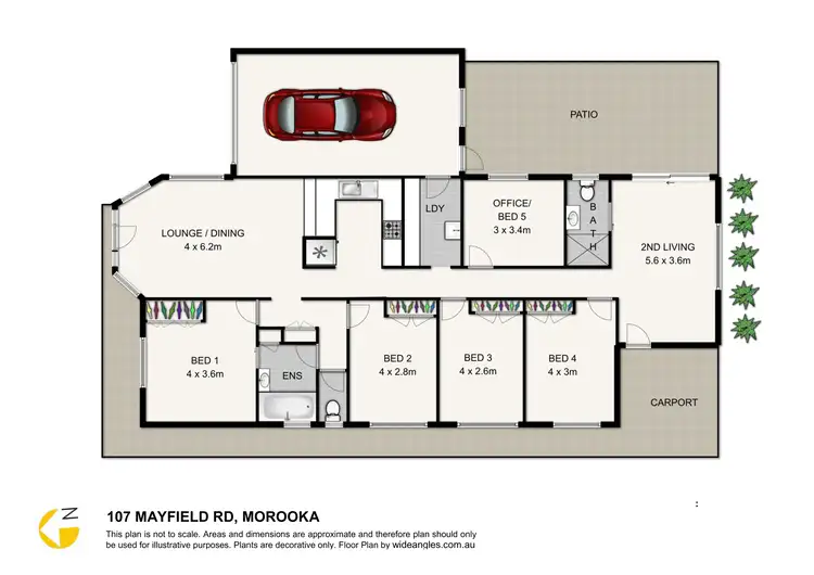 Floorplan of Homely house listing, 107 Mayfield Rd, Moorooka QLD 4105