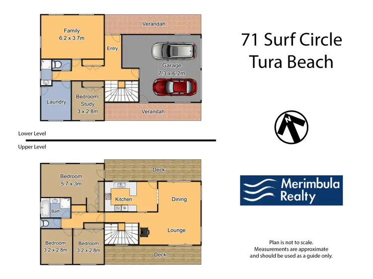 Floorplan of Homely house listing, 71 Surf Cir, Tura Beach NSW 2548