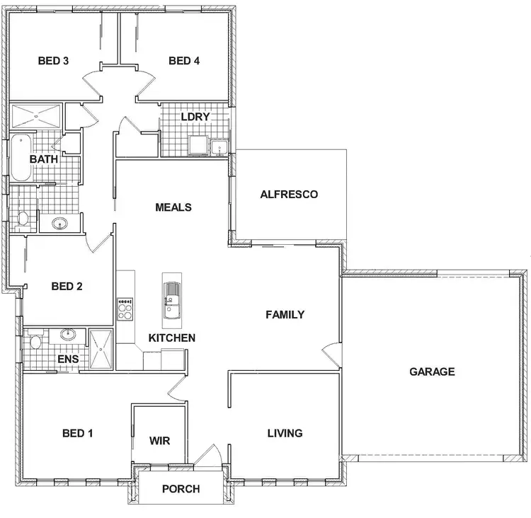 Floorplan of Homely house listing, 52 Page Ave, Dubbo NSW 2830