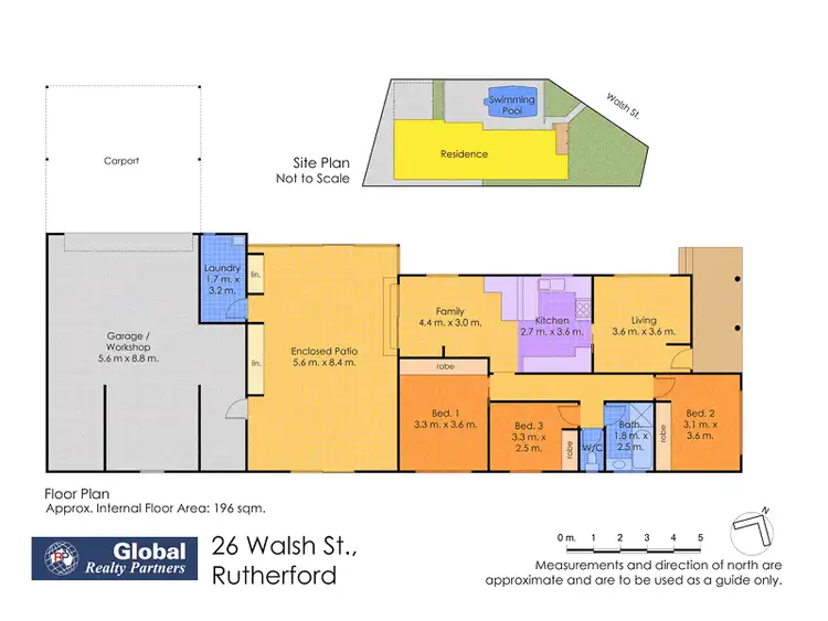 Floorplan of Homely house listing, 26 Walsh St, Rutherford NSW 2320