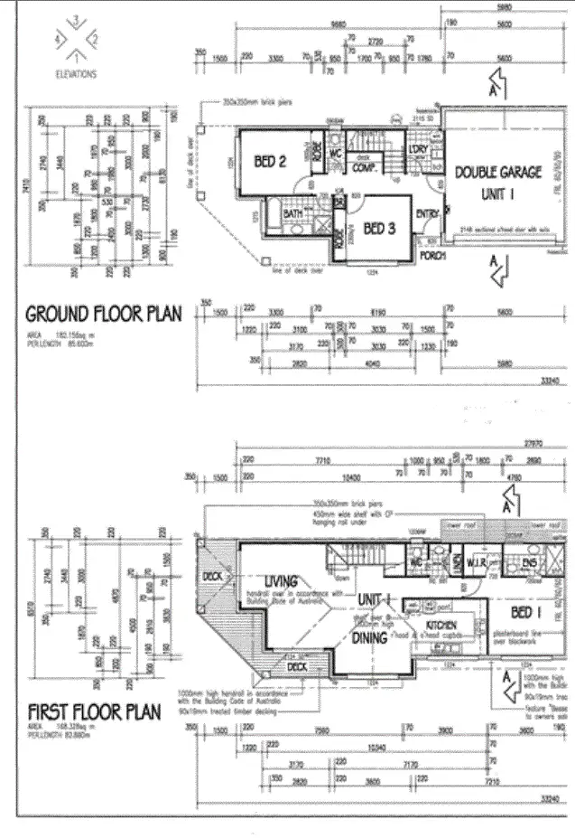 Floorplan of Homely semi-detached listing, 1/16 Tenth Ave, Palm Beach QLD 4221