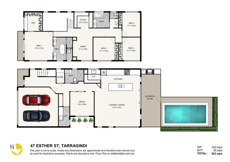 Floorplan of Homely house listing, 47 Esther St, Tarragindi QLD 4121