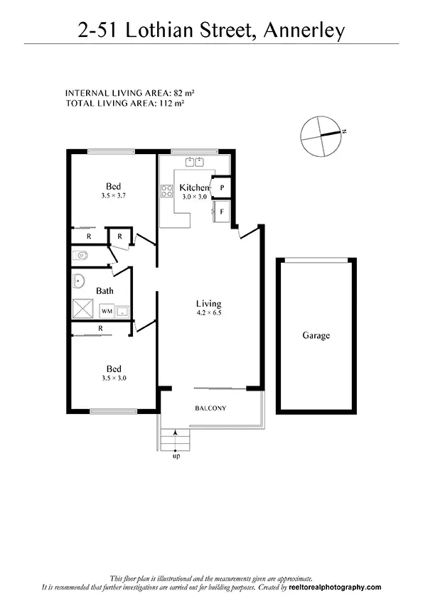Floorplan of Homely unit listing, 2/51 Lothian St, Annerley QLD 4103