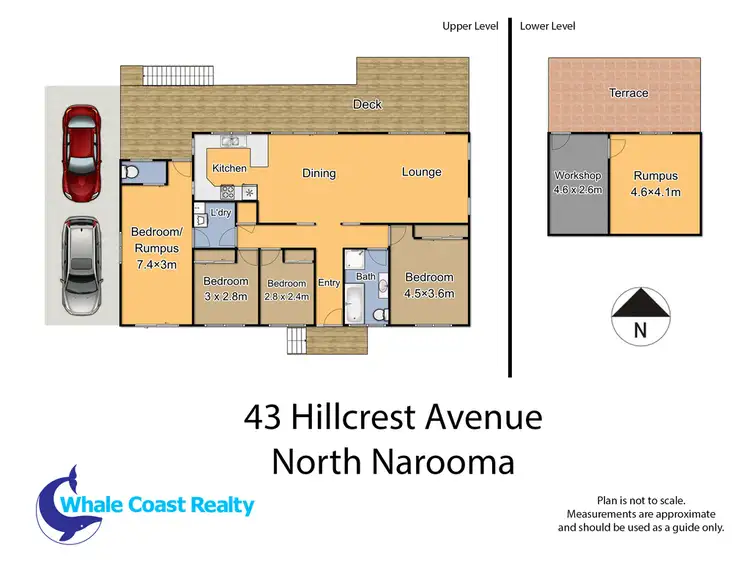 Floorplan of Homely house listing, 43 Hillcrest Ave, North Narooma NSW 2546
