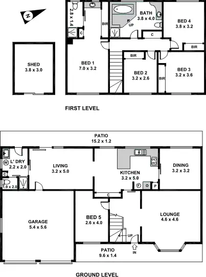 Floorplan of Homely house listing, 63 Somerville Rd, Hornsby Heights NSW 2077