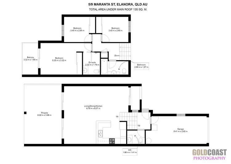 Floorplan of Homely townhouse listing, 5/9 Maranta St, Elanora QLD 4221