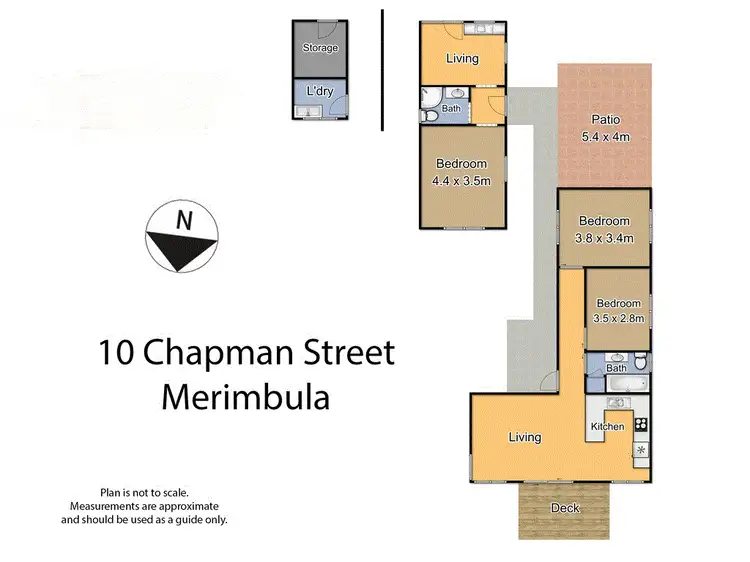 Floorplan of Homely house listing, 10 Chapman Ave, Merimbula NSW 2548
