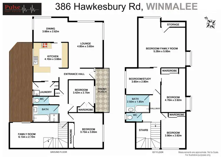 Floorplan of Homely house listing, 386 Hawkesbury Rd, Winmalee NSW 2777